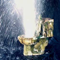exploding toilet exploding toilet